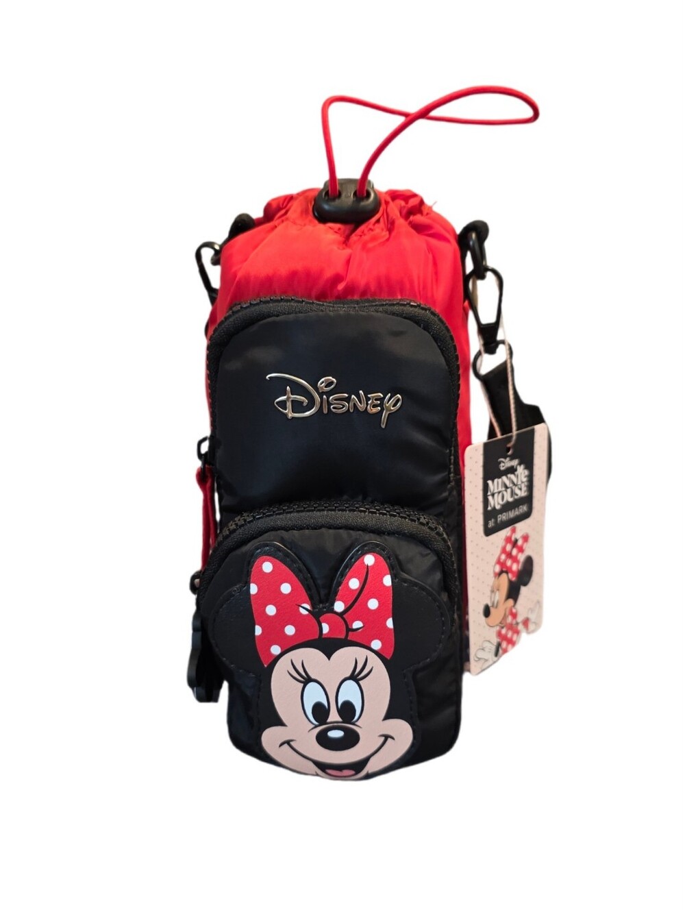 Disney x Primark Minnie Mouse Crossbody Insulated Bottle Bag - NWT